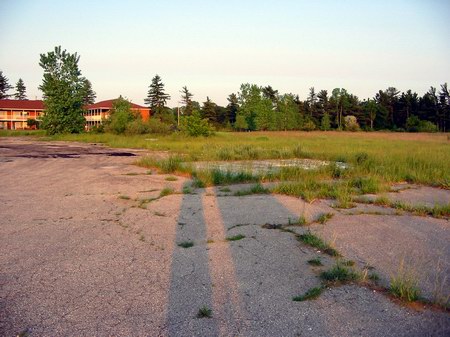 Skyway Drive-In Theatre - Driveway - Photo From Water Winter Wonderland (newer photo)